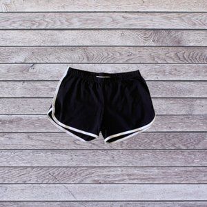 Black lounge shorts
